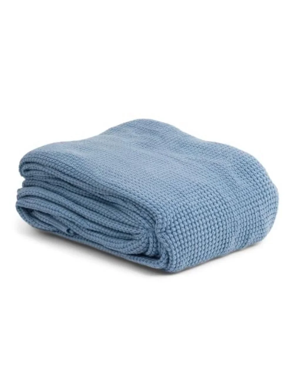 MARTHA STEWART Textured Knit Waffle Blanket